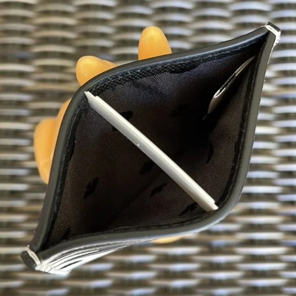 Kate Spade Staci Small Slim Cardholder Dot Printed Cream Multi - Picture 7 of 16